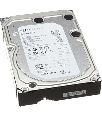 内蔵型ハードディスクドライブ Seagate Archive HDD 8000GB Amazon.com: Seagate Archive HDD 8TB SATA 6GBps 128MB Cache